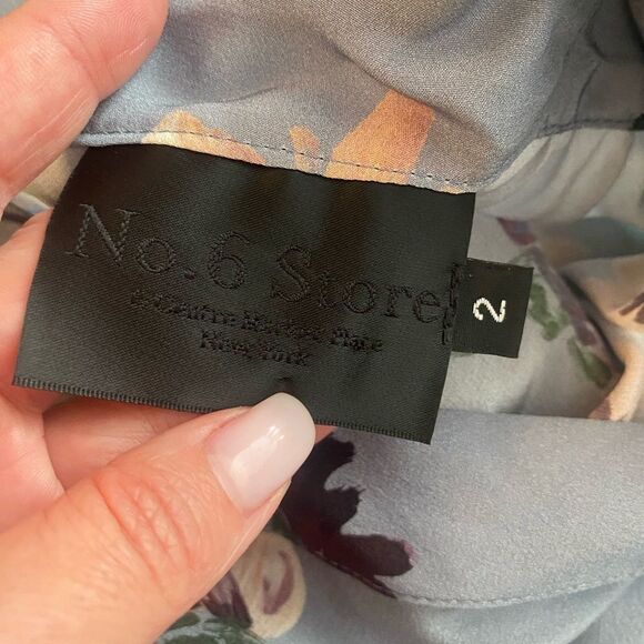 No.6 Store NYC 100% silk jumpsuit, size M - Picture 8 of 9